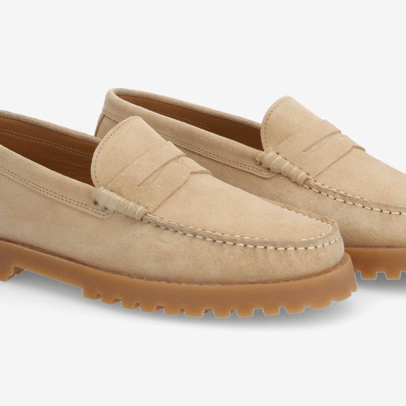 SOHO MOC M - SUEDE - BEIGE